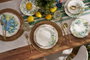 Hermia Sunny Grove Juego de Cena de Porcelana 24 Piezas